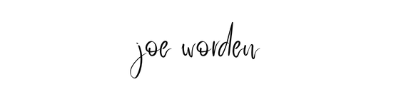 Joe Worden signature